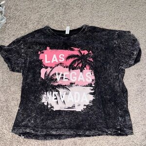 Black and Pink Graphic T-Shirt